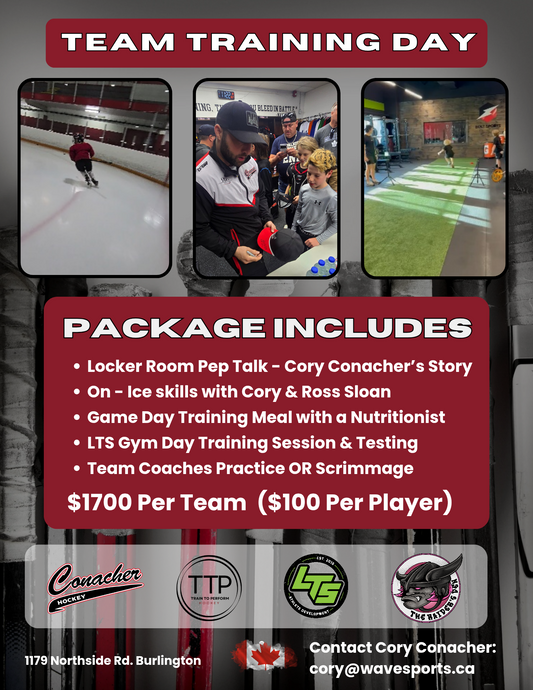 FULL DAY TRAINING with TTP Hockey (TRAIN TO PERFORM HOCKEY)
